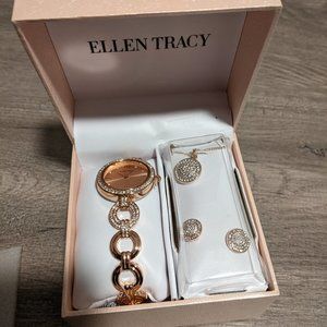 Brand New Ellen Tracy Watch Set